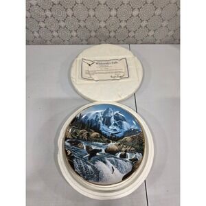 Whitewater Falls Collector Plate Van Straalen Spirits of the Wild Danbury Mint‎